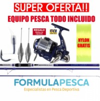 EQUIPO PESCA SURF RENZO VALDIERI